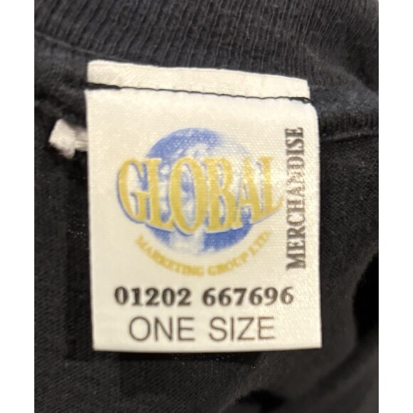 Vintage Buddy Holly T-Shirt Adult Size Large Black 90s - Picture 6 of 7